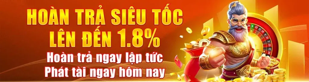 Biểu tượng Roobet và nút kêu gọi hành động